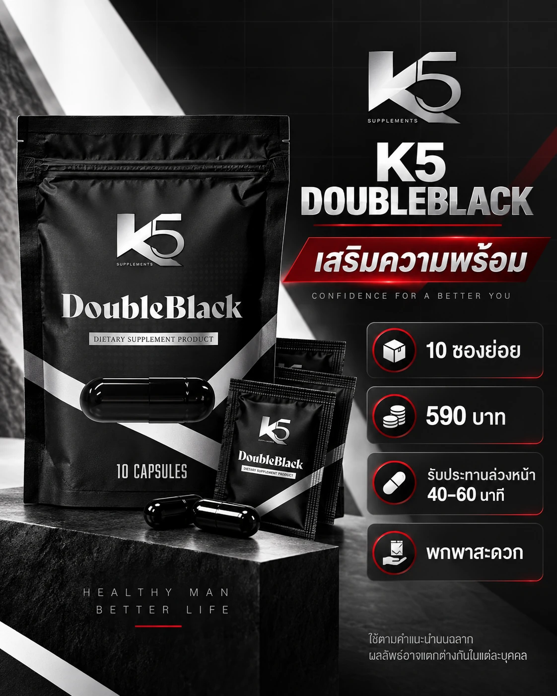 อินโฟกราฟิก K5 DoubleBlack