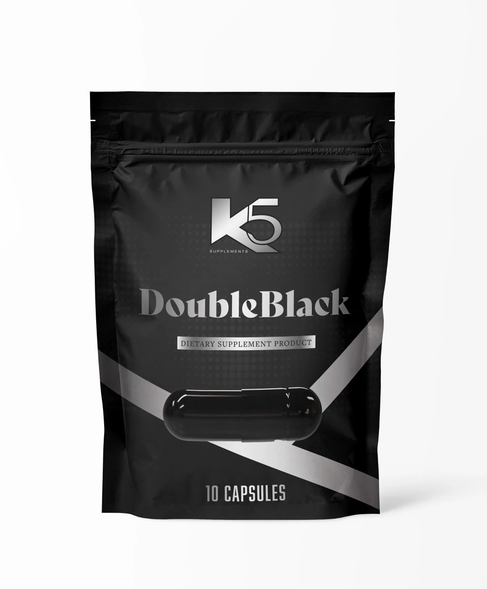 K5 DoubleBlack ซองใหญ่บรรจุ 10 ซองย่อย